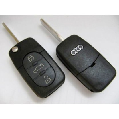 Audi A2 | A3 | A4 | A6 | A8 trīs pogu atslēgas korpuss