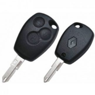 Renault Master | Modus | Clio | Twingo trīs pogu atslēgas korpuss