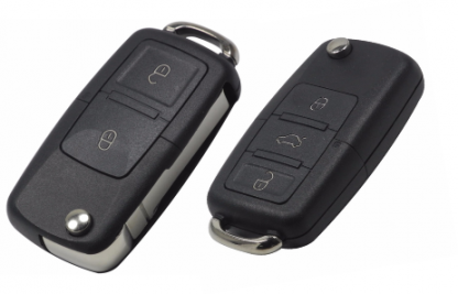 Volkswagen | Seat | Skoda divu/trīs pogu tālvadības atslēga